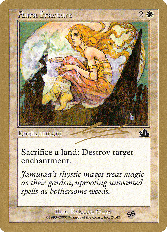 Aura Fracture (Nicolas Labarre) (SB) [World Championship Decks 2000] | Exor Games Truro