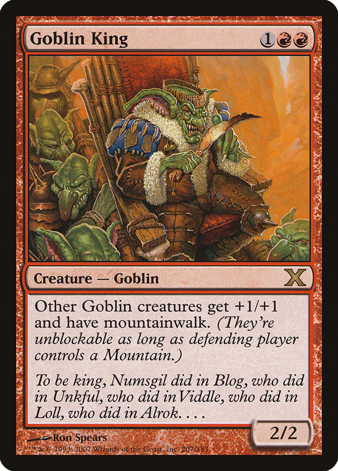 Goblin King [Tenth Edition] | Exor Games Truro