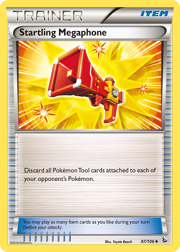 Startling Megaphone (97/106) [XY: Flashfire] | Exor Games Truro