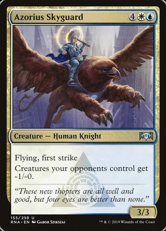 Azorius Skyguard [Ravnica Allegiance] | Exor Games Truro