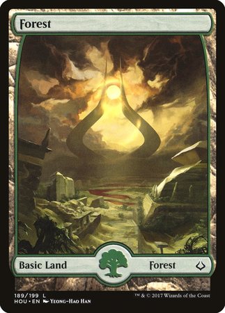 Forest (189) - Full Art [Hour of Devastation] | Exor Games Truro