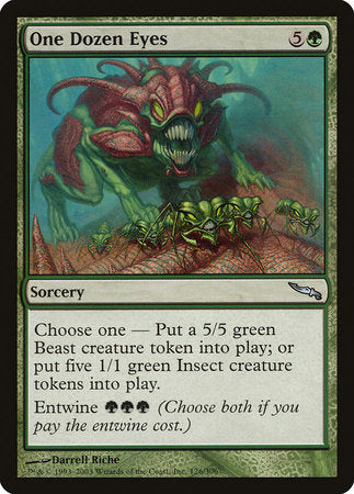 One Dozen Eyes [Mirrodin] | Exor Games Truro
