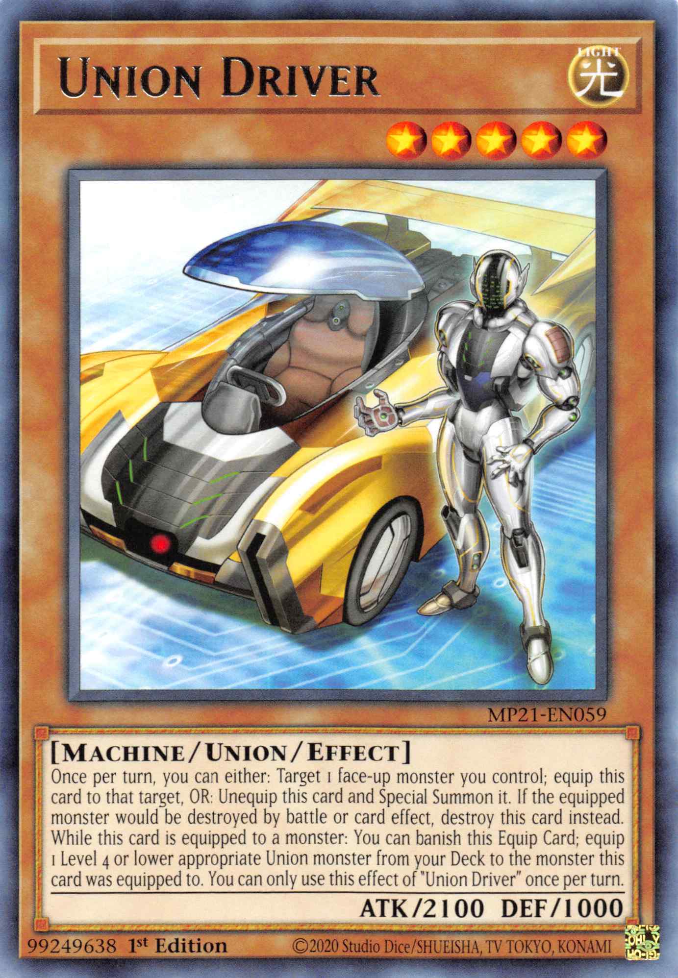 Union Driver [MP21-EN059] Rare | Exor Games Truro