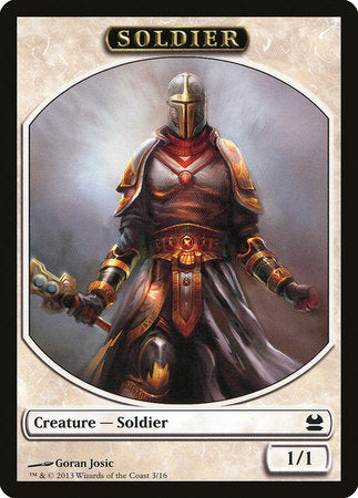 Soldier Token [Modern Masters Tokens] | Exor Games Truro