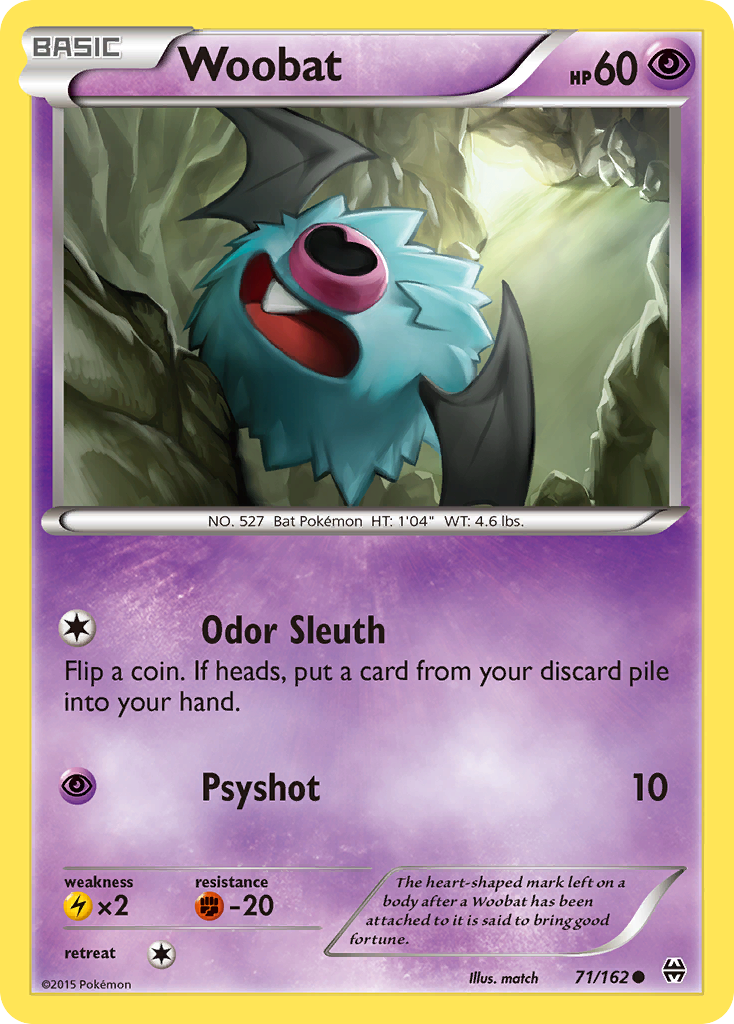 Woobat (71/162) [XY: BREAKthrough] | Exor Games Truro