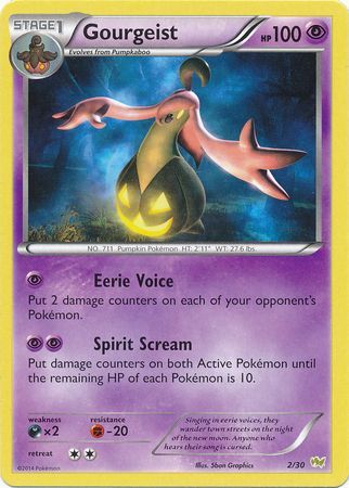 Gourgeist (2/30) [XY: Trainer Kit - Noivern] | Exor Games Truro