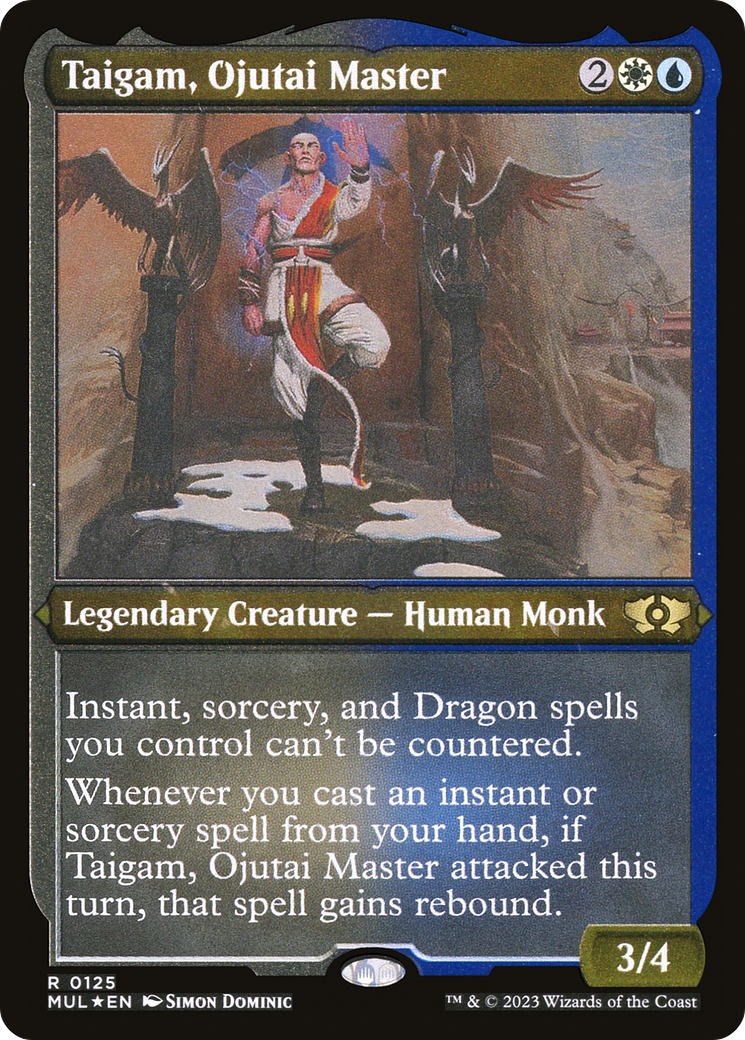 Taigam, Ojutai Master (Foil Etched) [Multiverse Legends] | Exor Games Truro