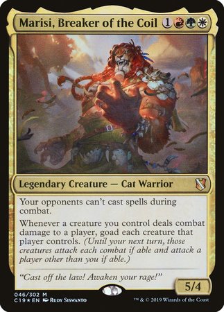 Marisi, Breaker of the Coil [Commander 2019] | Exor Games Truro