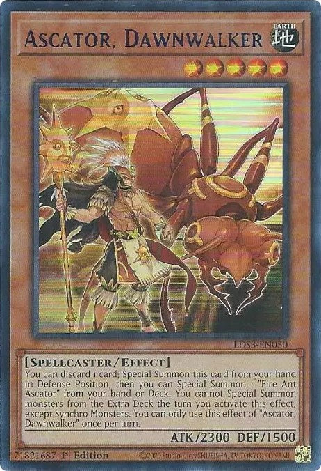 Ascator, Dawnwalker (Blue) [LDS3-EN050] Ultra Rare | Exor Games Truro