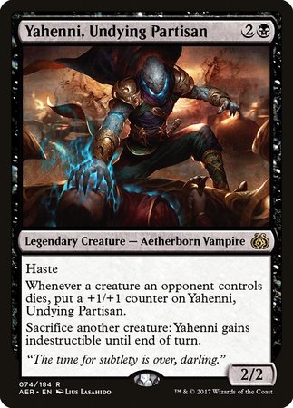 Yahenni, Undying Partisan [Aether Revolt] | Exor Games Truro