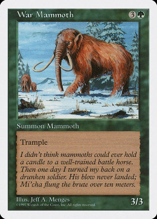 War Mammoth [Fifth Edition] | Exor Games Truro