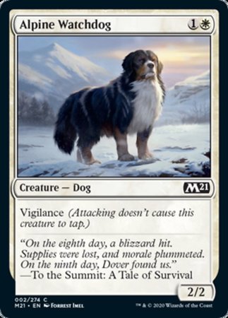 Alpine Watchdog [Core Set 2021] | Exor Games Truro