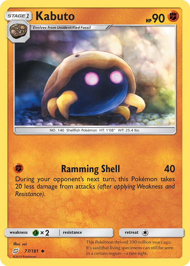 Kabuto (77/181) [Sun & Moon: Team Up] | Exor Games Truro