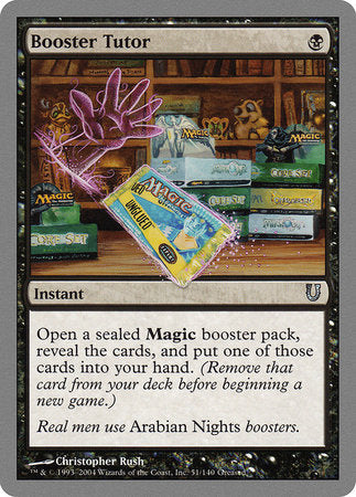 Booster Tutor [Unhinged] | Exor Games Truro