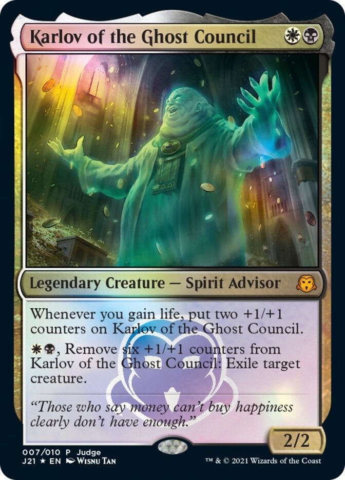 Karlov of the Ghost Council [Judge Gift Cards 2021] | Exor Games Truro