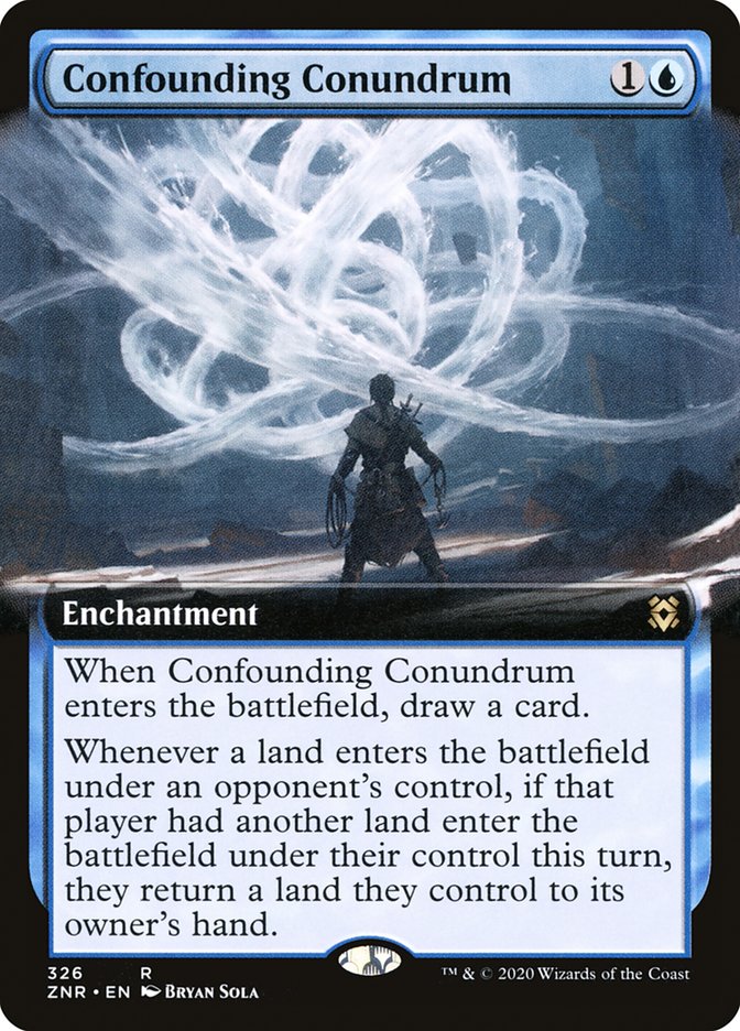 Confounding Conundrum (Extended Art) [Zendikar Rising] | Exor Games Truro