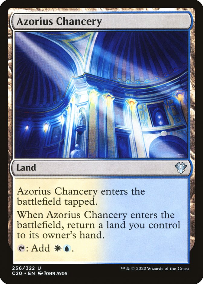 Azorius Chancery [Commander 2020] | Exor Games Truro