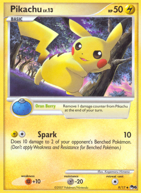 Pikachu (9/17) [POP Series 6] | Exor Games Truro