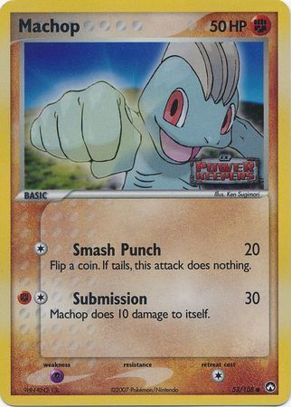 Machop (53/108) (Stamped) [EX: Power Keepers] | Exor Games Truro