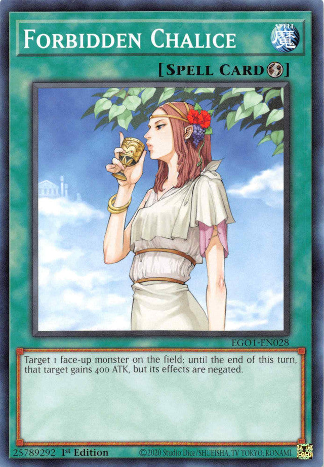 Forbidden Chalice [EGO1-EN028] Common | Exor Games Truro