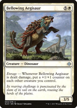 Bellowing Aegisaur [Ixalan] | Exor Games Truro