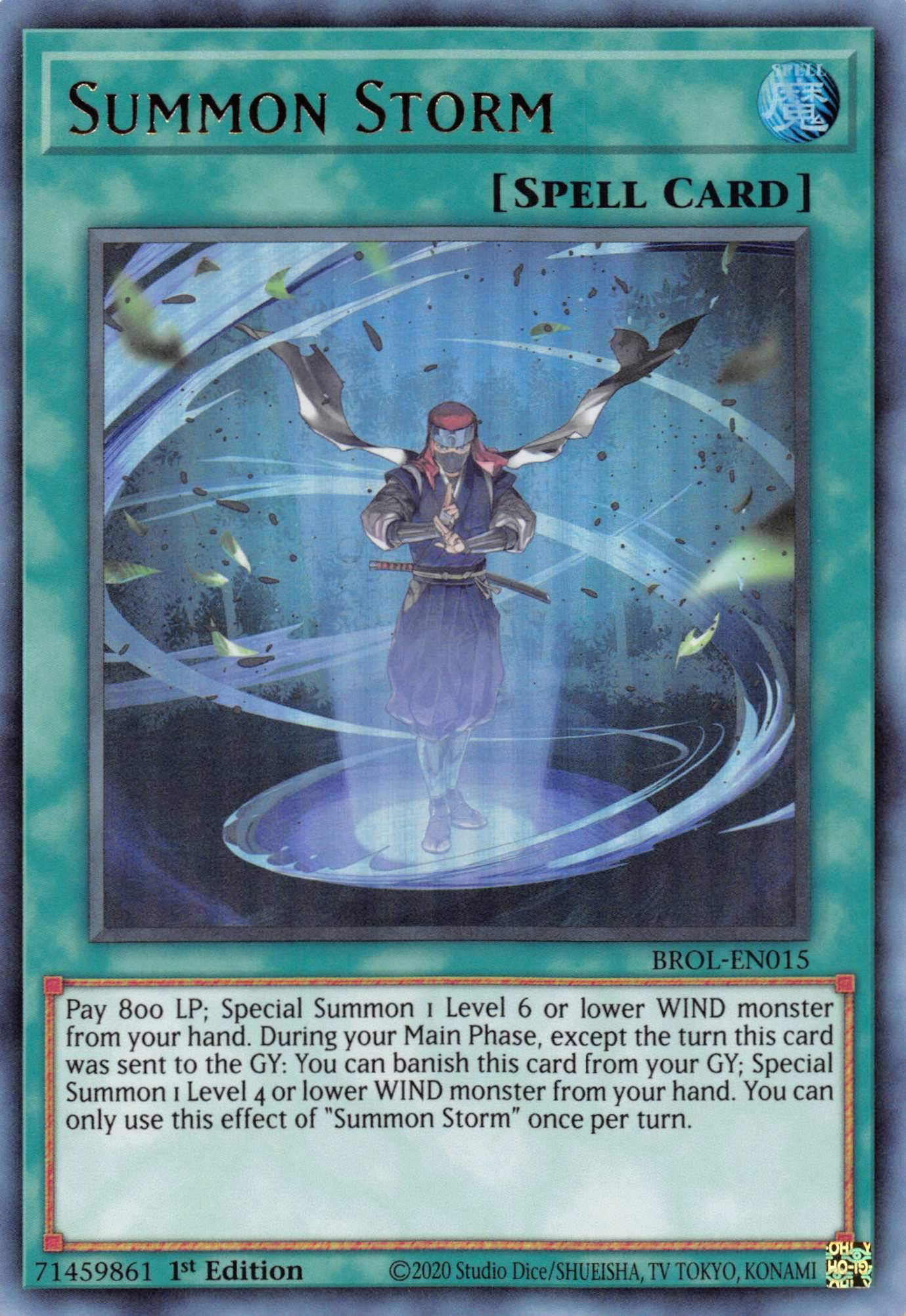 Summon Storm [BROL-EN015] Ultra Rare | Exor Games Truro
