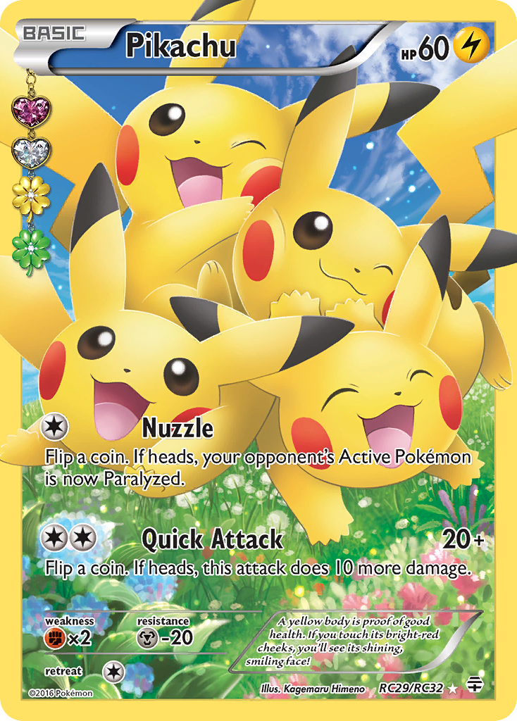 Pikachu (RC29/RC32) [XY: Generations] | Exor Games Truro