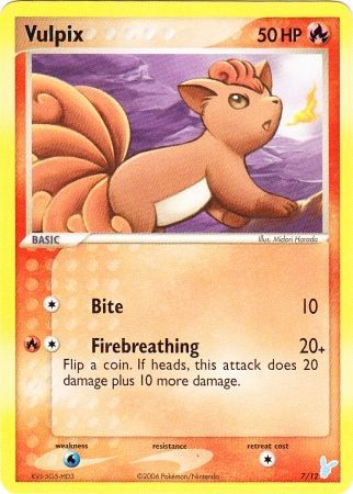 Vulpix (7/12) [EX: Trainer Kit 2 - Minun] | Exor Games Truro