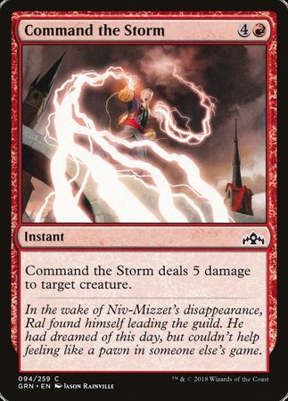 Command the Storm [Guilds of Ravnica] | Exor Games Truro