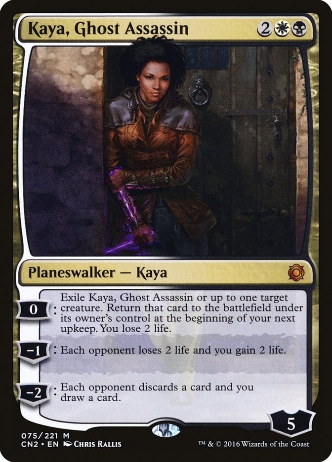 Kaya, Ghost Assassin (075/221) [Conspiracy: Take the Crown] | Exor Games Truro