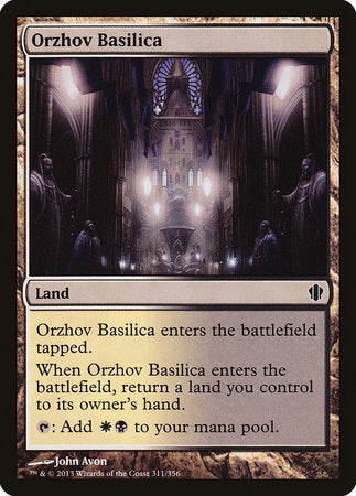 Orzhov Basilica [Commander 2013] | Exor Games Truro