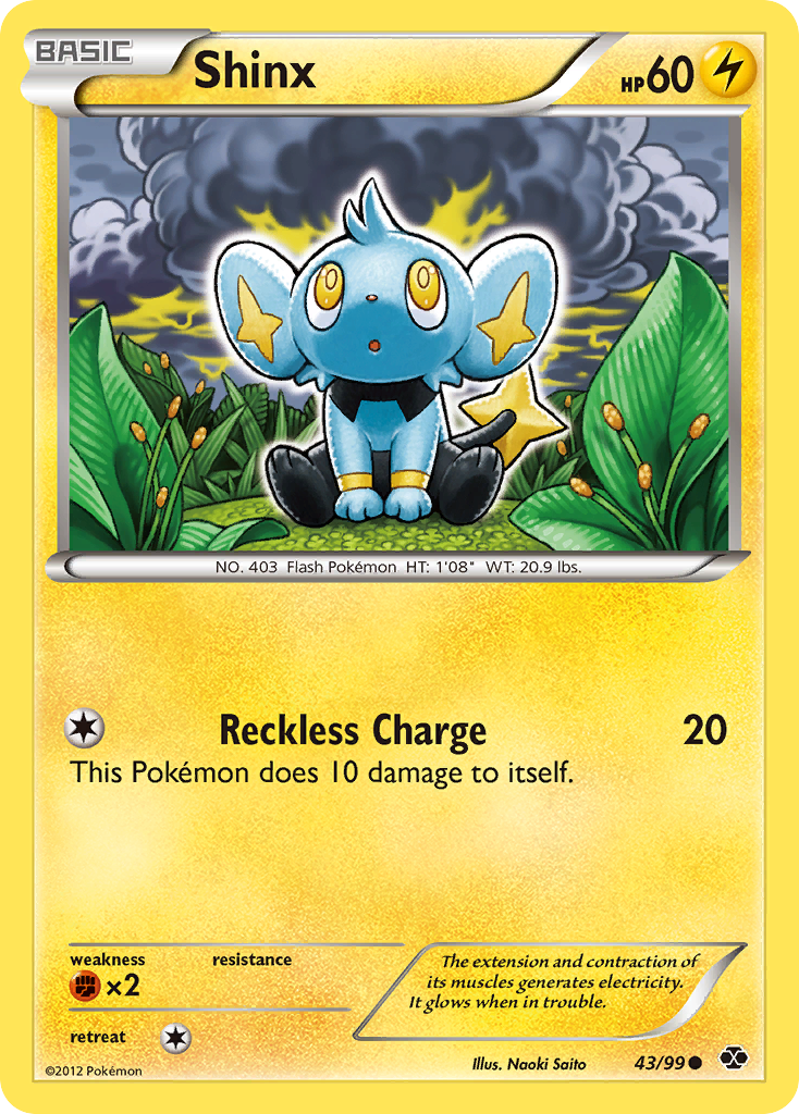 Shinx (43/99) [Black & White: Next Destinies] | Exor Games Truro