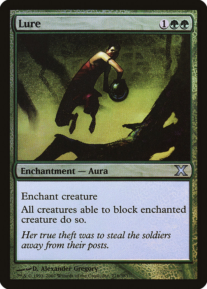 Lure (Premium Foil) [Tenth Edition] | Exor Games Truro