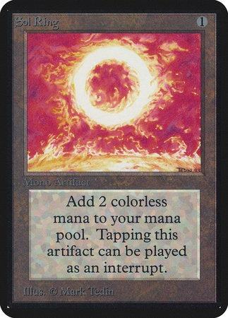 Sol Ring [Limited Edition Alpha] | Exor Games Truro