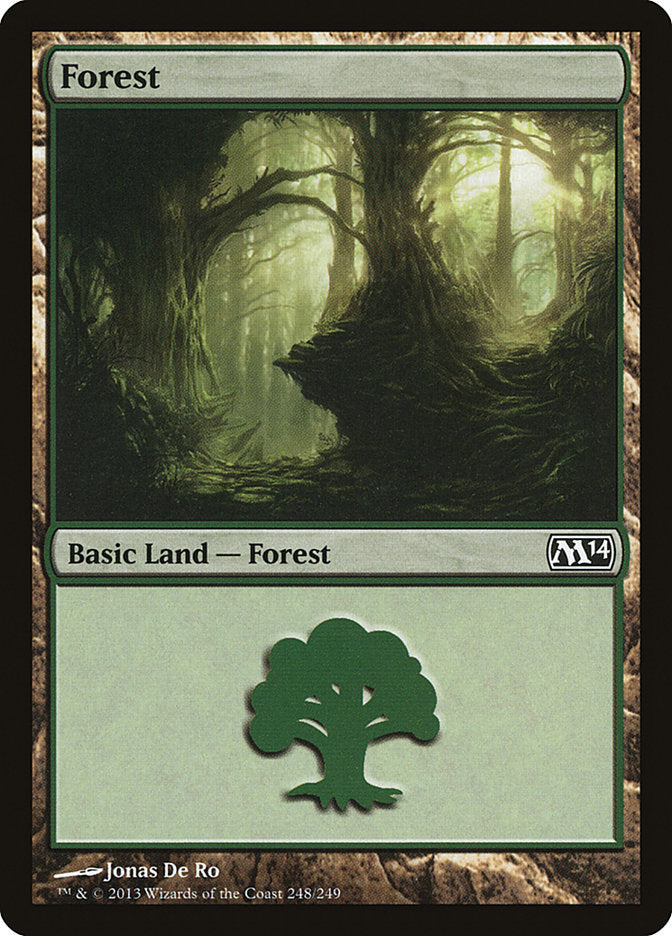 Forest (248) [Magic 2014] | Exor Games Truro