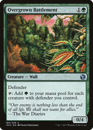 Overgrown Battlement [Iconic Masters] | Exor Games Truro