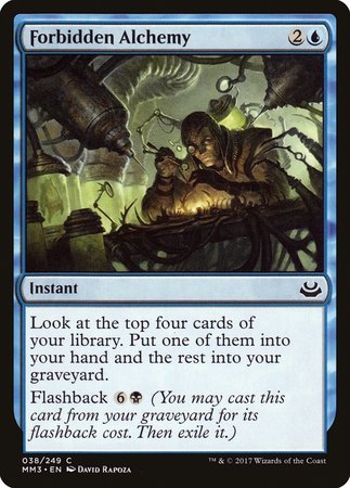 Forbidden Alchemy [Modern Masters 2017] | Exor Games Truro