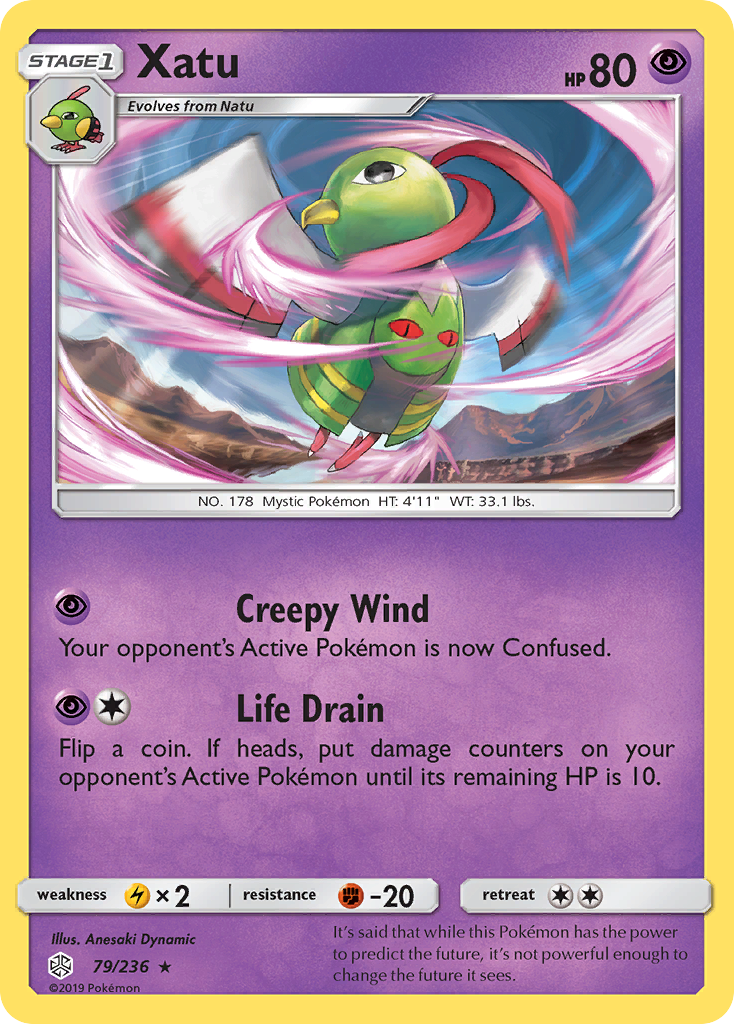 Xatu (79/236) [Sun & Moon: Cosmic Eclipse] | Exor Games Truro