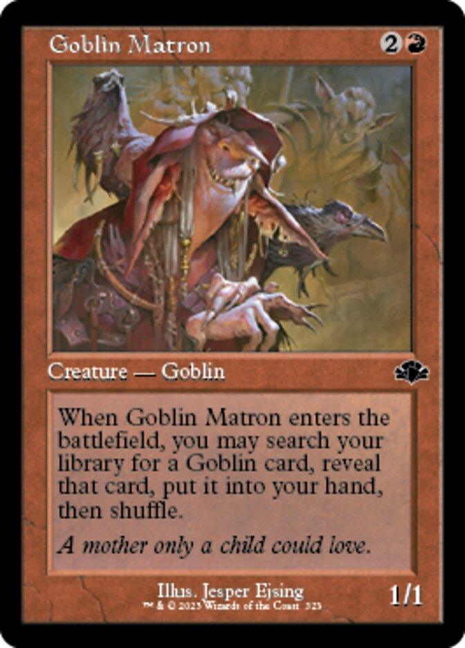 Goblin Matron (Retro) [Dominaria Remastered] | Exor Games Truro