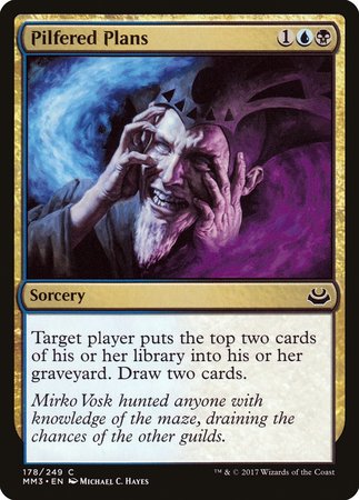 Pilfered Plans [Modern Masters 2017] | Exor Games Truro