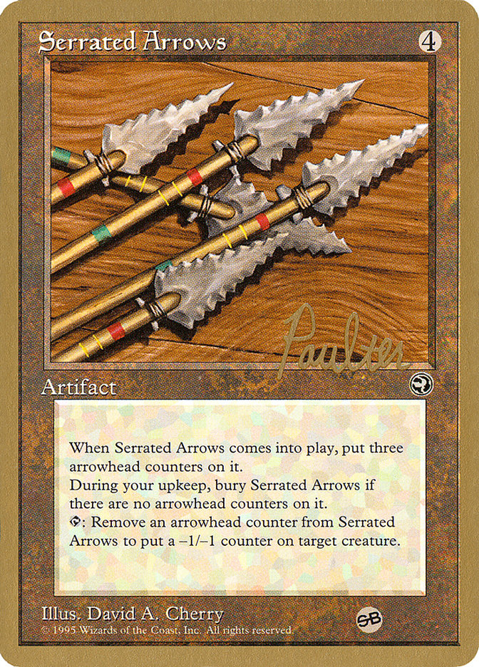 Serrated Arrows (Preston Poulter) (SB) [Pro Tour Collector Set] | Exor Games Truro