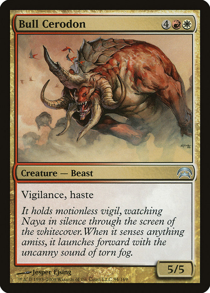 Bull Cerodon [Planechase] | Exor Games Truro