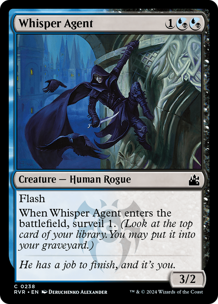 Whisper Agent [Ravnica Remastered] | Exor Games Truro