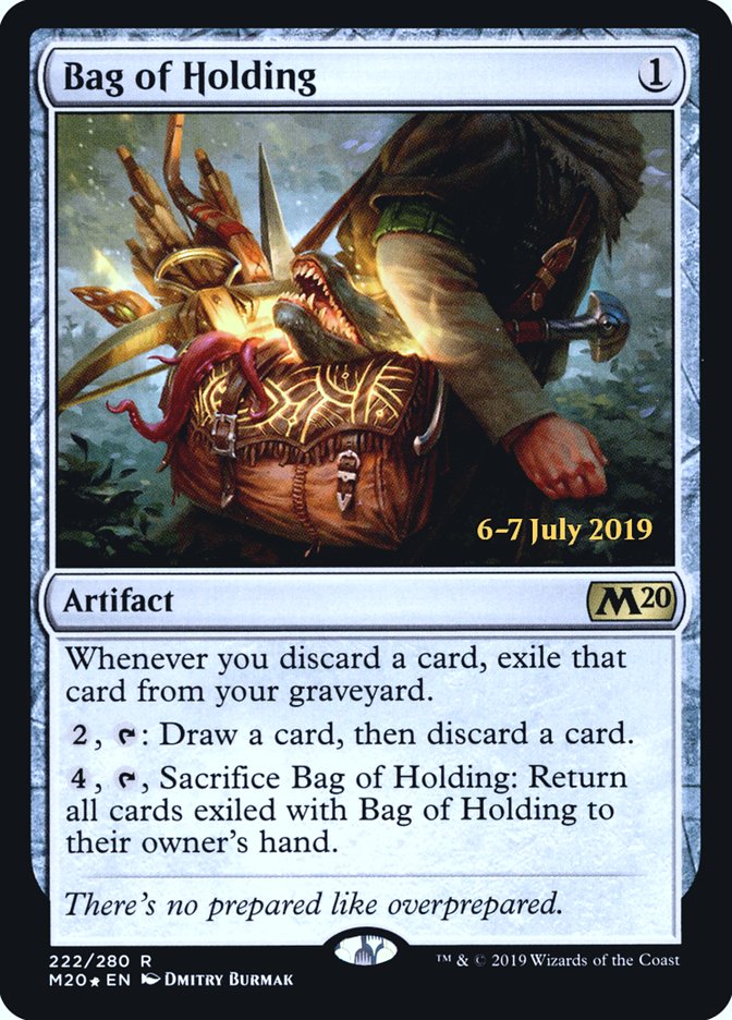 Bag of Holding  [Core Set 2020 Prerelease Promos] | Exor Games Truro