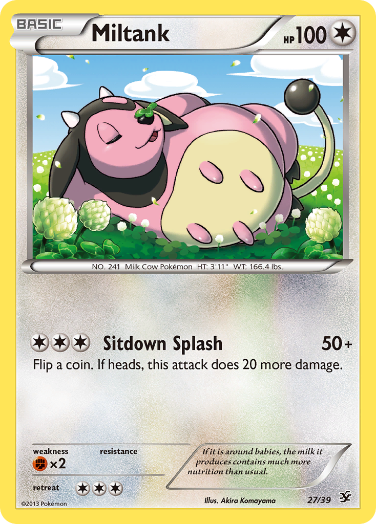 Miltank (27/39) [XY: Kalos Starter Set] | Exor Games Truro