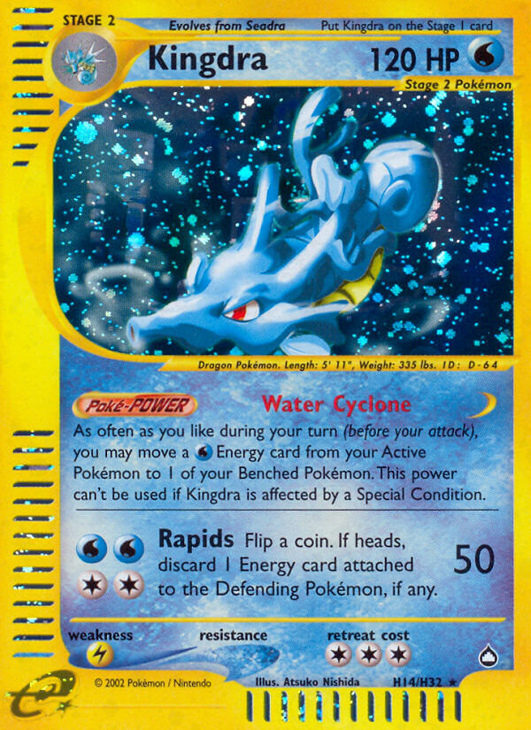 Kingdra (H14/H32) [Aquapolis] | Exor Games Truro