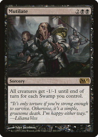 Mutilate [Magic 2013] | Exor Games Truro
