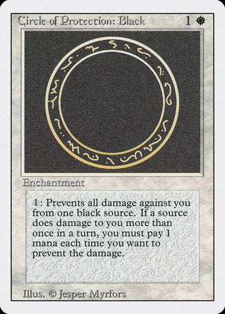 Circle of Protection: Black [Revised Edition] | Exor Games Truro