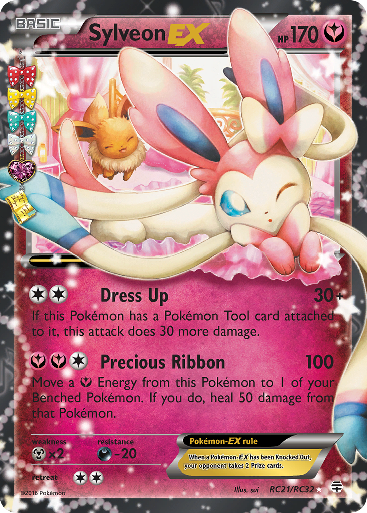 Sylveon EX (RC21/RC32) [XY: Generations] | Exor Games Truro