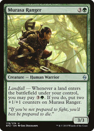 Murasa Ranger [Battle for Zendikar] | Exor Games Truro